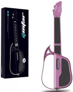 Музыкальная игрушка Essa ES200-1 Chitară muzicală interactivă pentru copii, roz