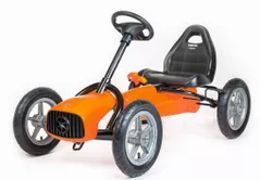 Kart pentru copii Baby Mix 55292 педальная машинка Go-kart Buggy оранжевая