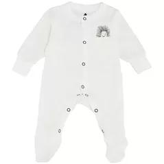 Детская одежда Minikin 242250362 Hedgehog Комбинезон молочный 1-3 мес