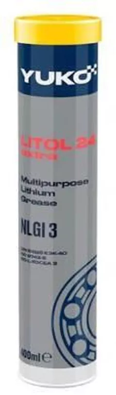 Автохимия Yukoil Литол 400 ml в тубе (картуш)