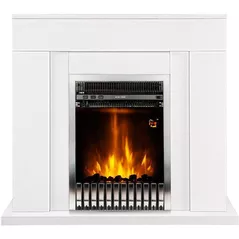 Камин электрический ArtFlame Agnes wenge & Gala silver