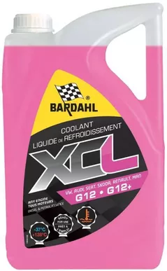 Антифриз Bardahl (8513) -35 5л VWSkodaAudi G12 G12+ розовый