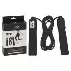 Скакалка XQMAX 45036 со счетчиком 2.5m, черная