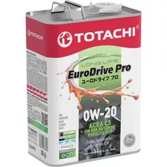 Масло Totachi 0W20 EuroDrive Pro Long Life ACEA C5 4L