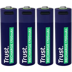 Аккумулятор Trust TR25631 USB-C Rechargeable Battery AA 1700 mAh, 4 Pack
