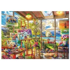 Пазл Trefl 37530 Puzzle 2x500. Arta Picturii