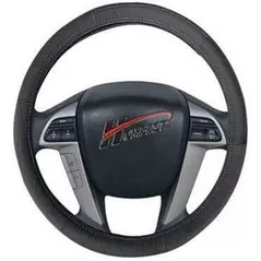 Чехол для автомобиля CatolLux NC-09-136 Black-L, оплетка на руль кож.