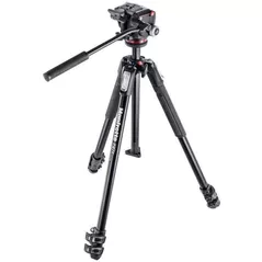 Штатив Manfrotto 190x Alu 3 Sec. Kit Fluid Head
