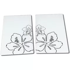 Tocător de tăiere Kesper 36526 Set tocatoare din sticla 2buc