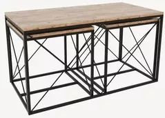 Журнальный столик Trendy Defne, атлантическая сосна, комплект