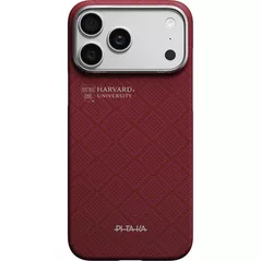 Husă pentru smartphone Pitaka iPhone 17 Pro Harvard University Edge (PH1701P)