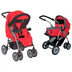 Детская коляска Chicco Tech 6 WD 2*1 Fuego