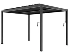 Umbră pentru grădină Green Bay Pergol din aluminiu 3x4 m (078504)