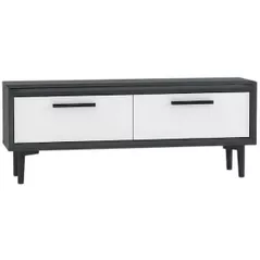 Тумба напольная для TV Trendy Leni Antracit, Alb (GTR000361)