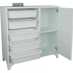 Шкаф детский Bofigo Коробка для игрушек 770x300x785mm, White (12-02-01)