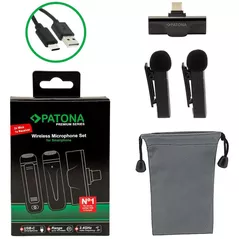 Microfon Patona Lavalier p/u smartphones cu USB-C (9874)