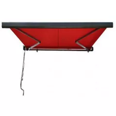 Umbră pentru grădină Villager Marchiza electrica cu motor, visiniu (37930)