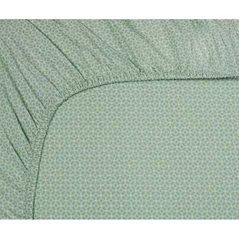 Постельное белье Pip Studio 329695 Cross Stitch Fitted Sheet 180x200 h35 Light Green