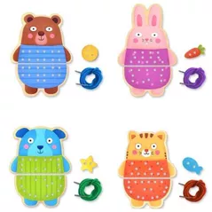 Jucărie miscellaneous 10584 Set de snuruit Animalute vesele 3021