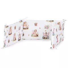 Protecție laterală pentru pătuț Chipolino SPBUMP02504 The little fairy 30/180cm