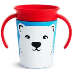 Поильник Munchkin MUN0115pol Miracle Wildlove, Urs Polar (180ml)