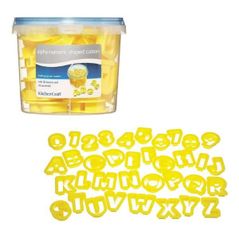 Набор для творчества miscellaneous KCLMALPHCUT36 Set de 36 forme Alpha-Numeric, (en)