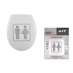 Сиденье для унитаза MSV 49176 H/M MDF