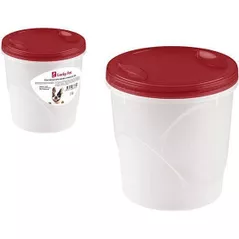 Товар для животных Бытпласт 45482 Контейнер для корма Lucky Pet 3.2l, 17x18cm, собаки