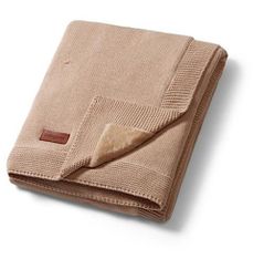 Lenjerie de pat pentru copii BabyOno 1671/03 Patura de bumbac cu captuseala de flanel (maro)