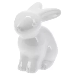 Decor H&S 54800 Statueta Iepure 12cm, alb