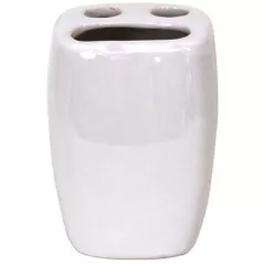 Стакан для зубных щёток MSV 40513 белый