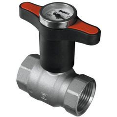 Запорная арматура HERZ Robinet bila apa FF 1/2" miner rosu tip T cu termometru (88548)