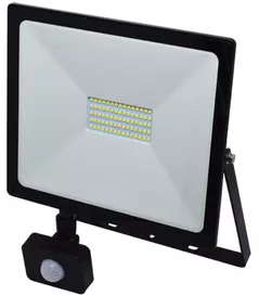 Reflector Vivalux 75524 Proiector LED cu senzor, 50W, 6400K, 4000Lm, negru, IP44, NYX (VIV003976)