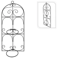 Подставка для цветов ProGarden 27938 Подставка подвесная на 2 горшка Ковка 70x29cm металл