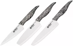 Set cuțite Samura INCA lama zirconia ceramic alb 3buc. (SIN-0220W)