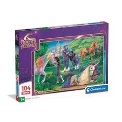 Пазл Clementoni Puzzle 104 Unicorn Academy 2 2025 (25093)
