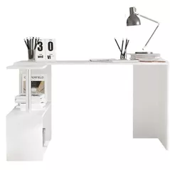 Masă de birou Trendy Gelincik, Alb, 130x74x94cm
