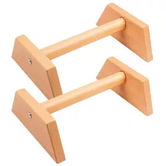 Mâner pentru flotări miscellaneous 13514 Manere flotari din lemn (2 buc.) 35x25x10 cm DR35