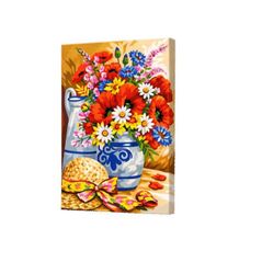 Картина по номерам Art Gallery CX4903 20x30cm Buchet de maci si margarete