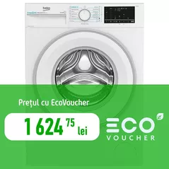 Mașină de spălat frontală Beko B3WFU49215WWES