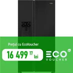 Frigider SideBySide Whirlpool WHG26574WXK5E