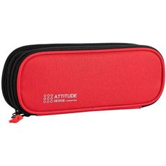 Penar școlar Deli DLBC214-RD Attitude, 23x5.5x9 см, красный