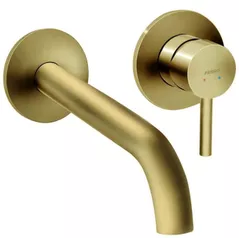 Смеситель для умывальника Ferro Ciriculus gold BCK3PABG (lavoar ingropat)
