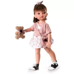 Кукла Antonio Juan 25305 Эмили с медвежонком 33 см, код 1175D