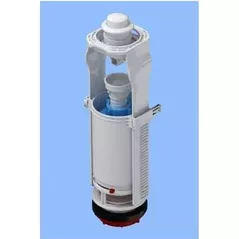 Бачок для унитаза Aniplast WC7010 Mecanism de evacuare WC, buton alb