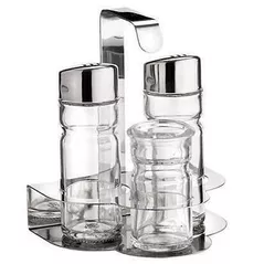 Container alimentare Pinti 35084 Набор для специй Prima 3ед соль/перец/зубочистки, стек