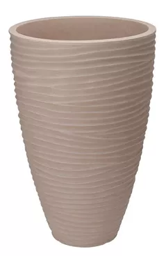 Цветочный горшок ProGarden 57452 Vaza, D39cm, H60cm, plastic, bej