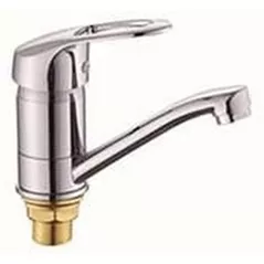 Смеситель кухонный Rossa 49109 MPN4529-2 cu pipa Clasic, scurta, crom, Lina