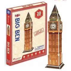 Конструктор Cubik Fun S3015h 3D puzzle Big Ben, 13 elemente