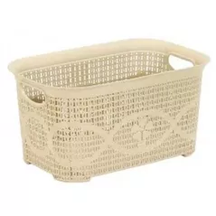 Coș pentru rufe Hydro S Impletit Bej 0432271